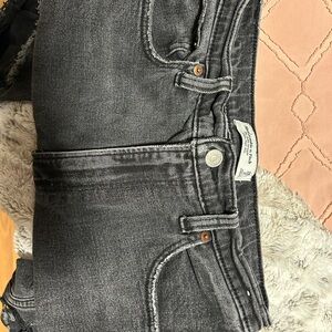 Abercrombie & Fitch Gray High Rise Jeans